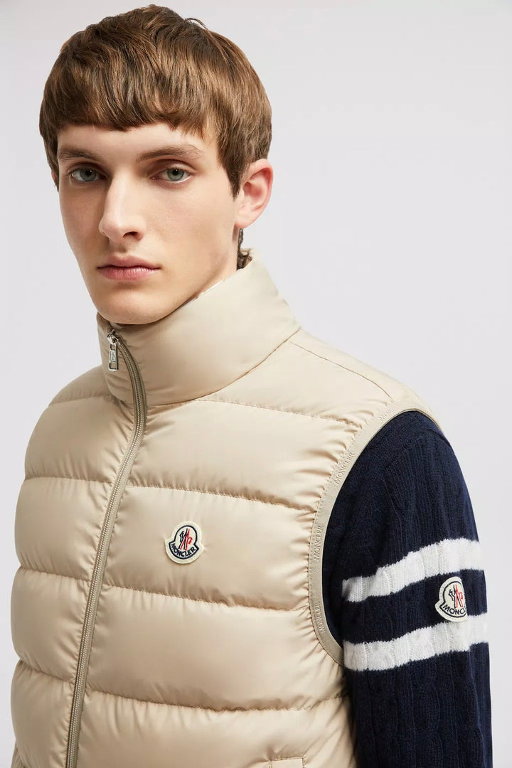 MONCLER Contrin Vest Beige - Dale
