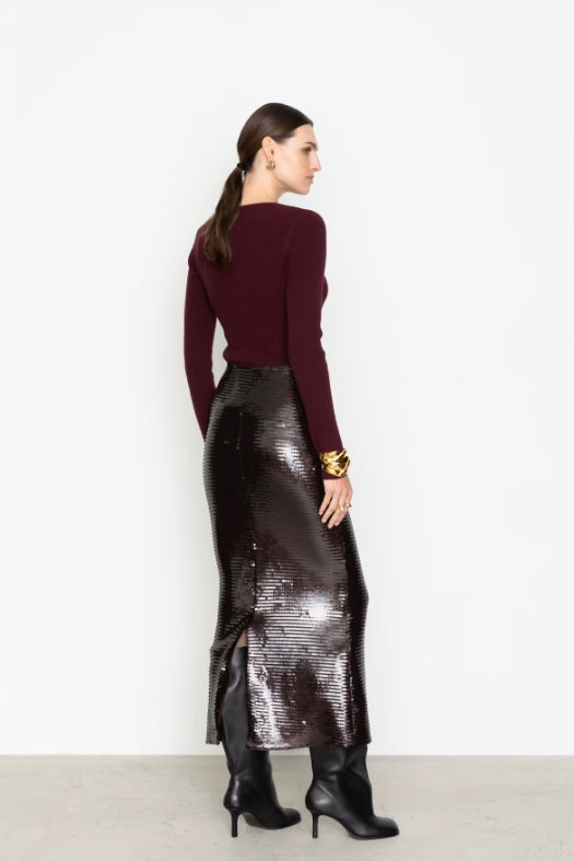 CAMILLA PIHL Eclipse Sequin Skirt - Dale