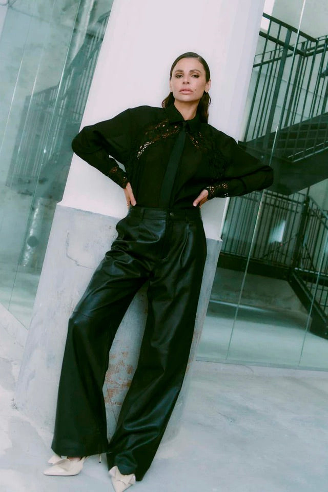 COPENHAGEN MUSE CMRoyal Pants Black - Dale