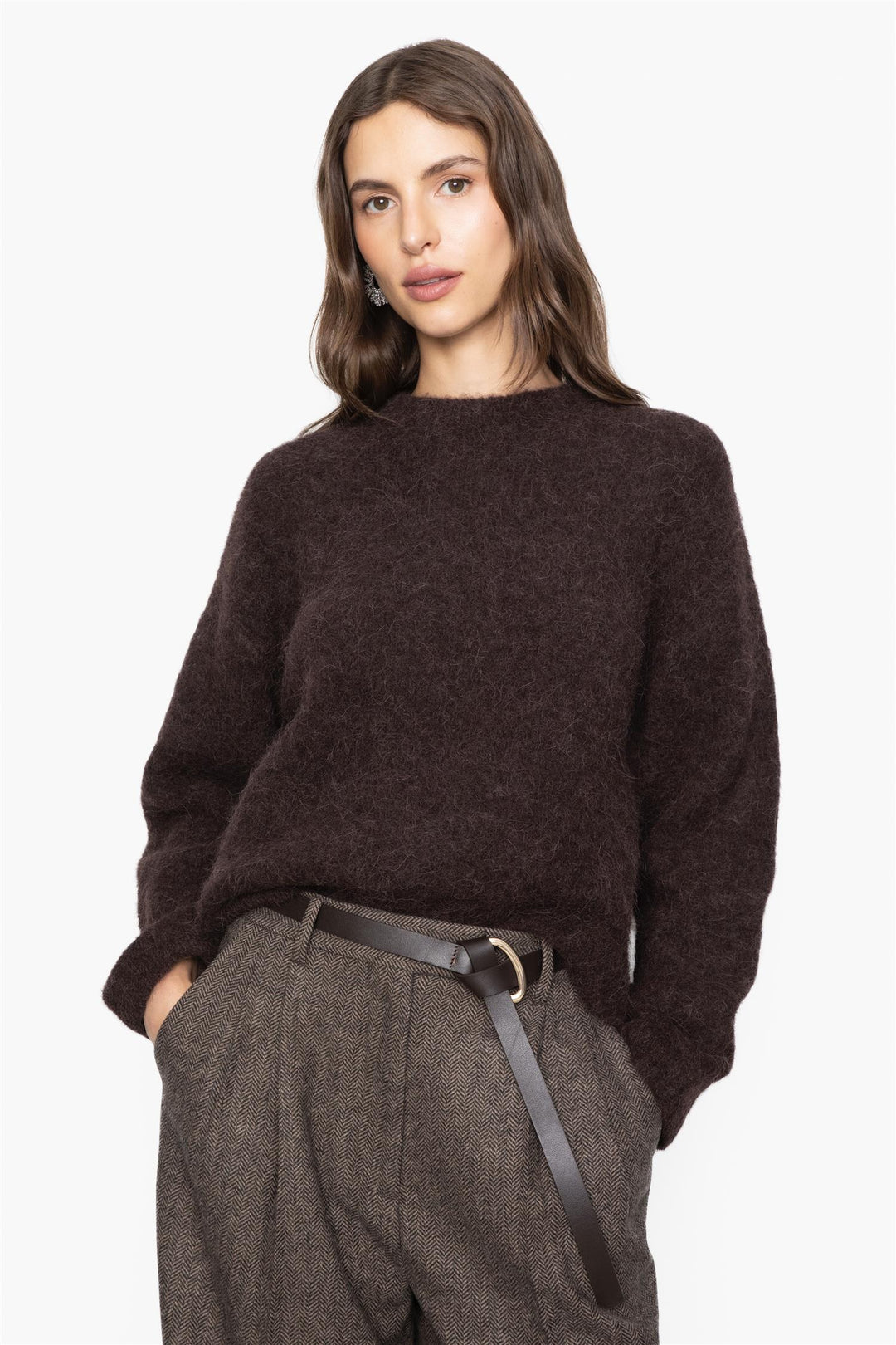 CAMILLA PIHL Joy Knit Dark Brown - Dale