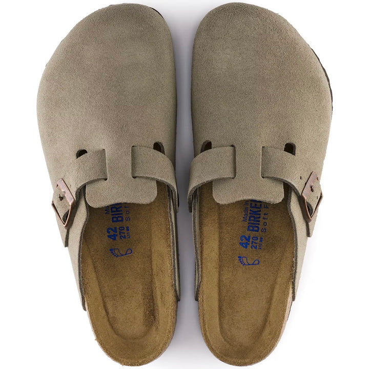 Boston Soft Footbed Herre Taupe