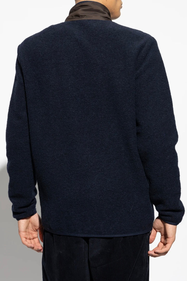 MONCLER Aperta Logo Patch Jacket Navy - Dale