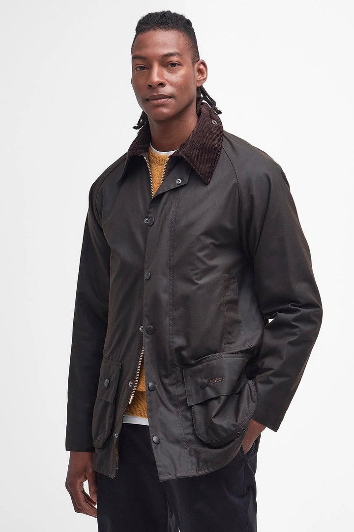 BARBOUR Classic Beaufort Wax Jacket Olive - Dale