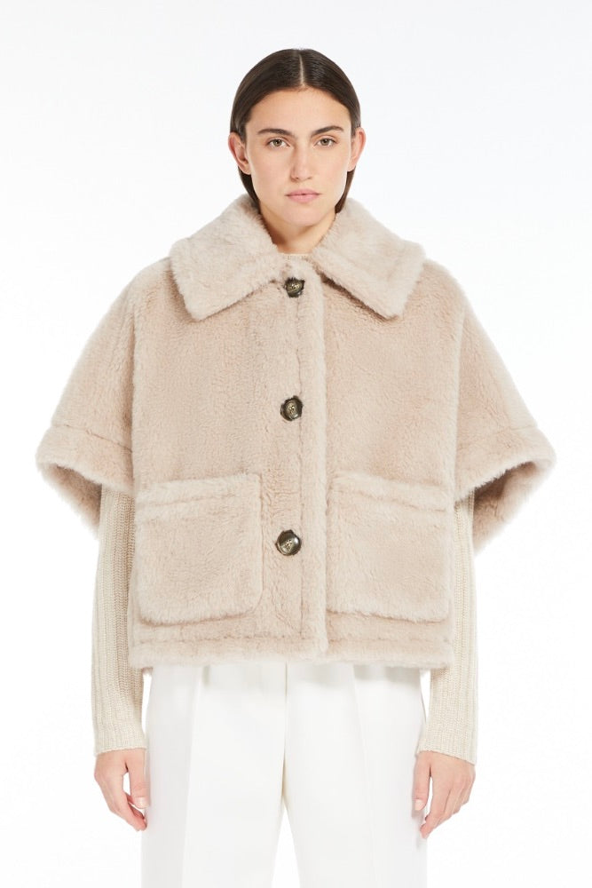 MAX MARA Teddy Cape Alpaca and Wool - Dale