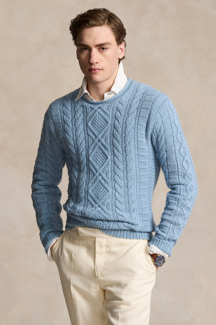 POLO RALPH LAUREN Cotton-Blend Fisherman's Jumper - Dale