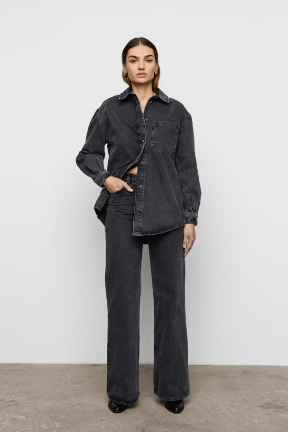 CAMILLA PIHL DENIM Alex Shirt Grey - Dale