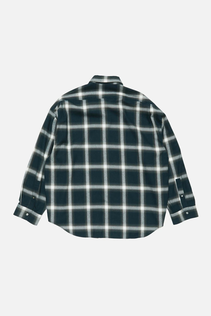 ACNE STUDIOS Button-Up Flannel Check Shirt - Dale