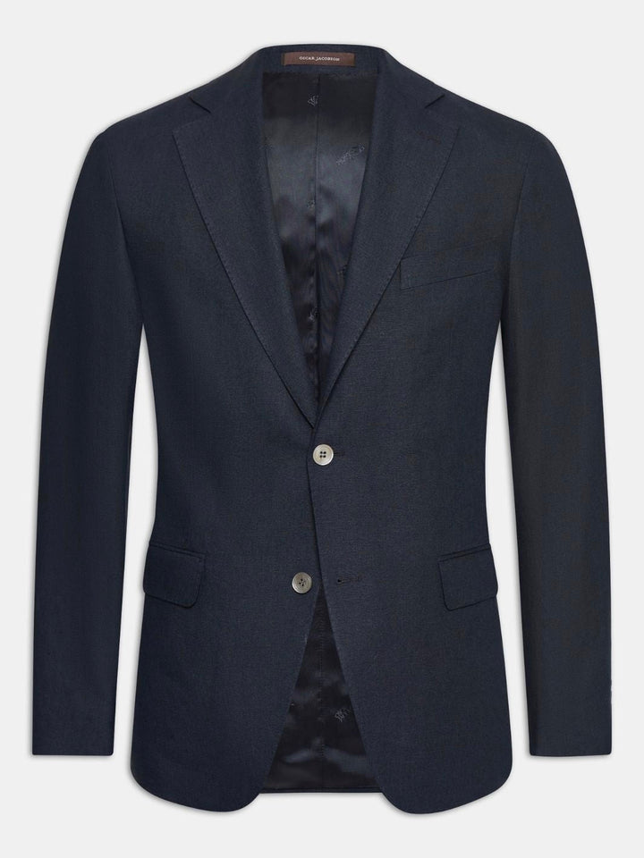 OSCAR JACOBSON Fogerty Linen Blazer - Dale