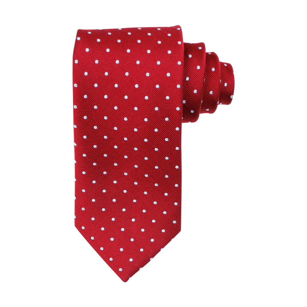 AMANDA CHRISTENSEN CLASSIC TIE RED DOTS - Dale