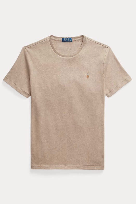 POLO RALPH LAUREN Custom Slim Fit Soft Cotton T-Shirt Adirondack Heather - Dale
