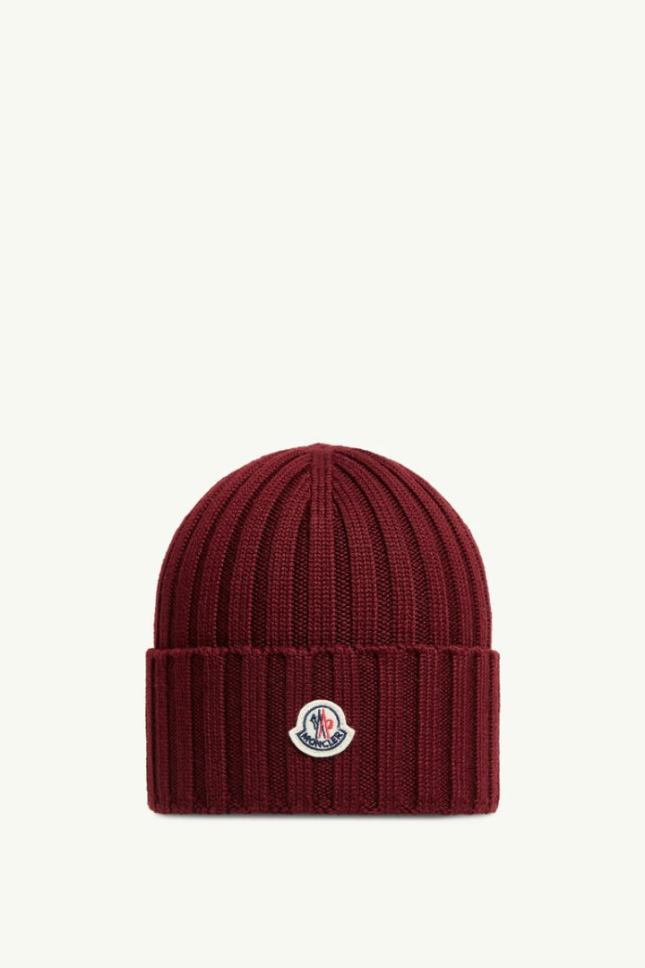 MONCLER Wool Beanie Red - Dale