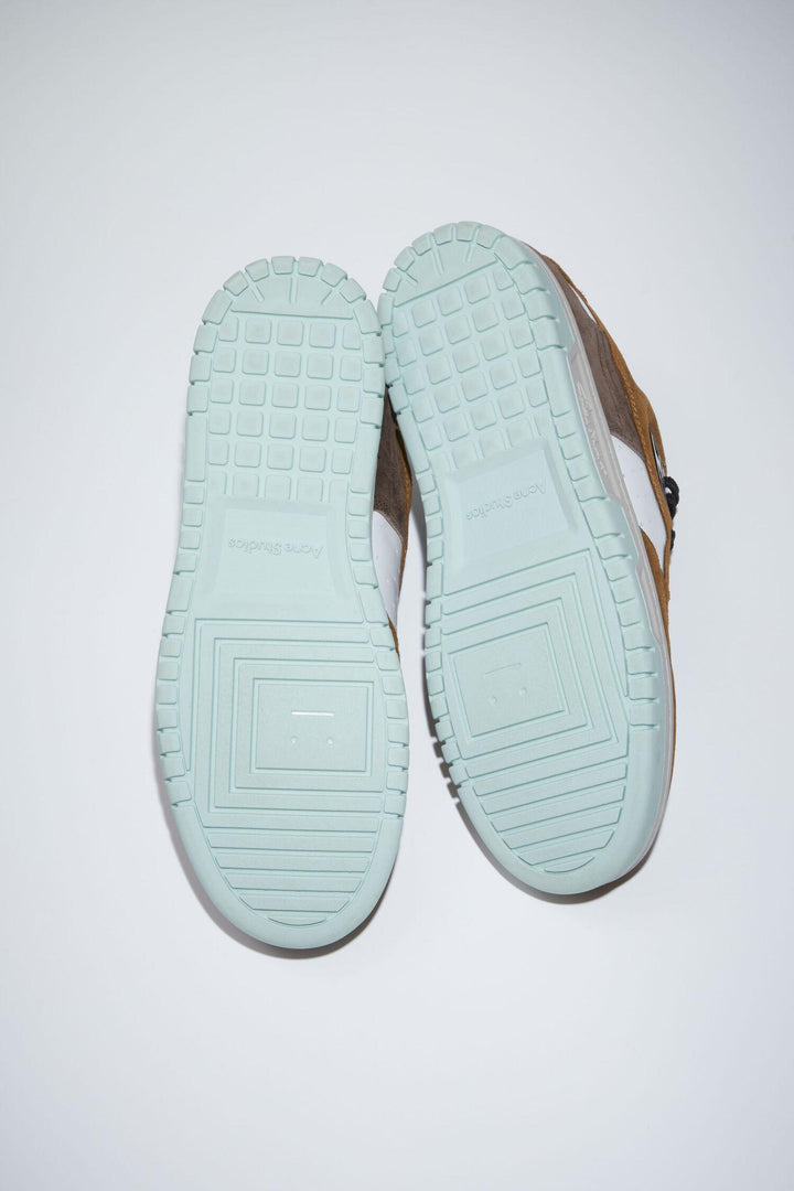 ACNE STUDIOS - Low Top Sneakers White/Brown - Dale