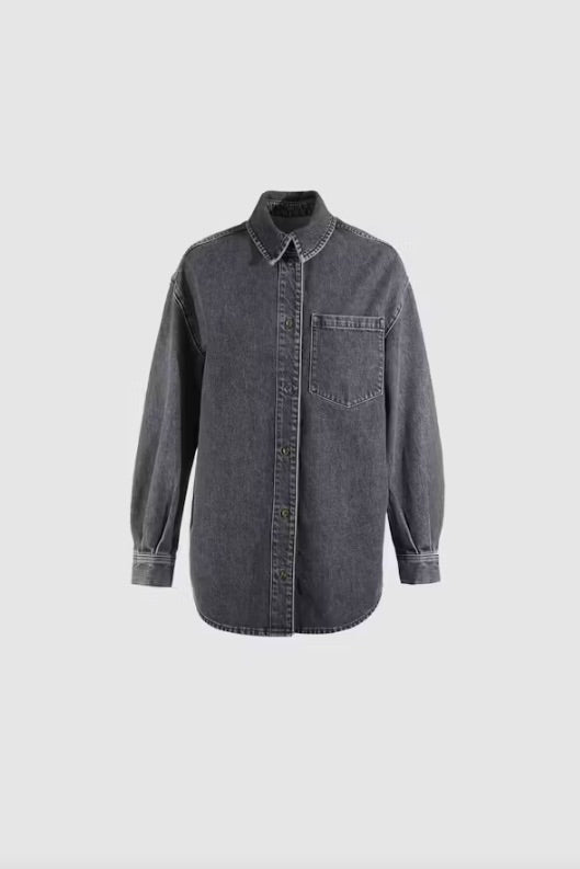 CAMILLA PIHL DENIM Alex Shirt Grey - Dale