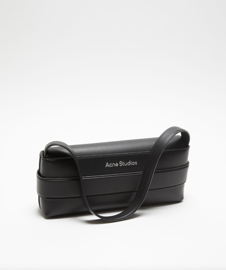 ACNE STUDIOS Musubi Shoulder Bag Matte Black - Dale
