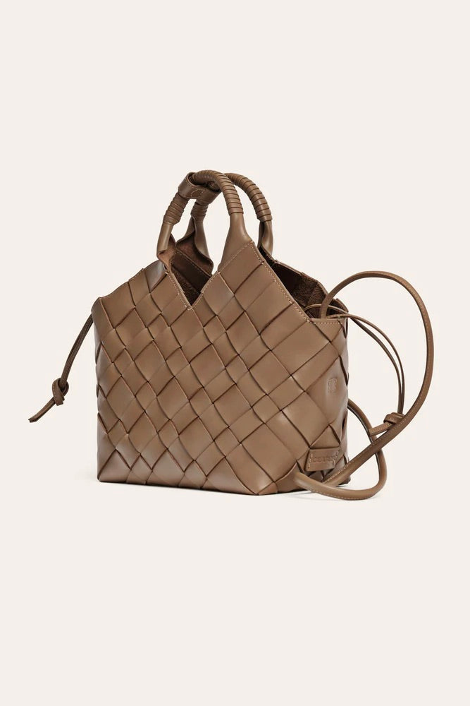CALA & JADE Misu Shoulder Bag Taupe - Dale