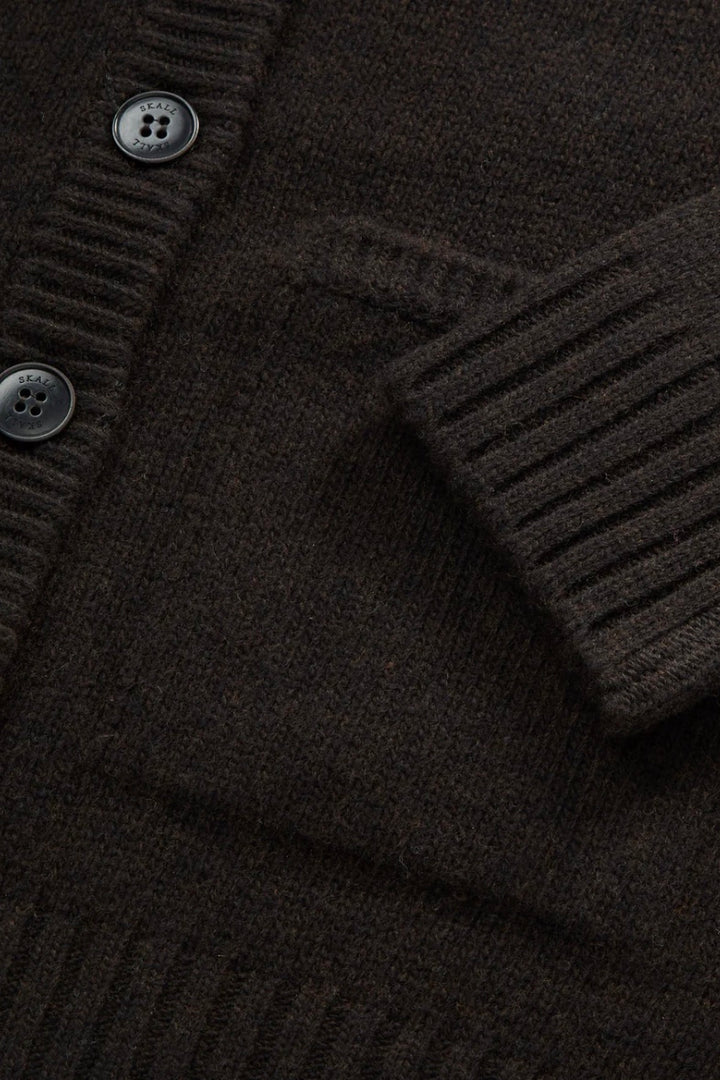 SKALL studio Beti Cardigan Deep Brown - Dale