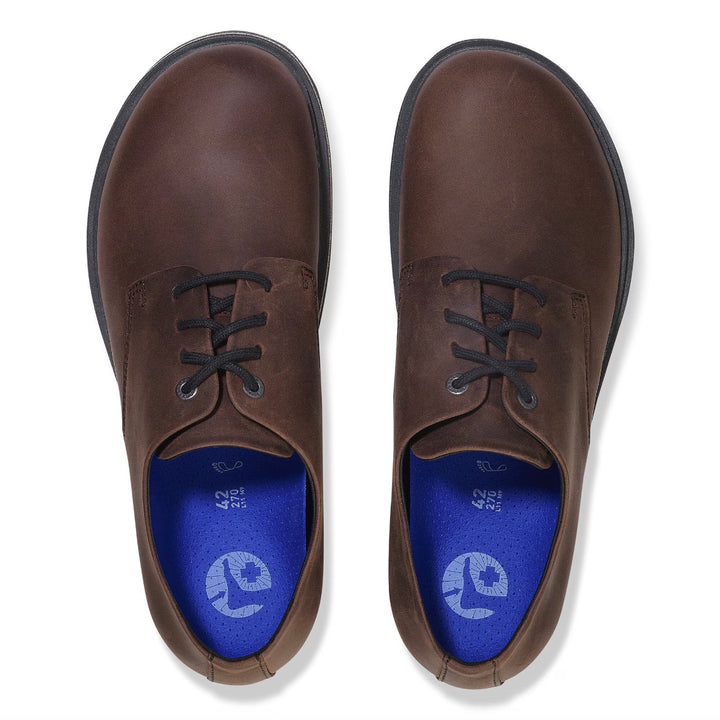 BIRKENSTOCK Highwood Lace Low Natural Leather Habana - Dale