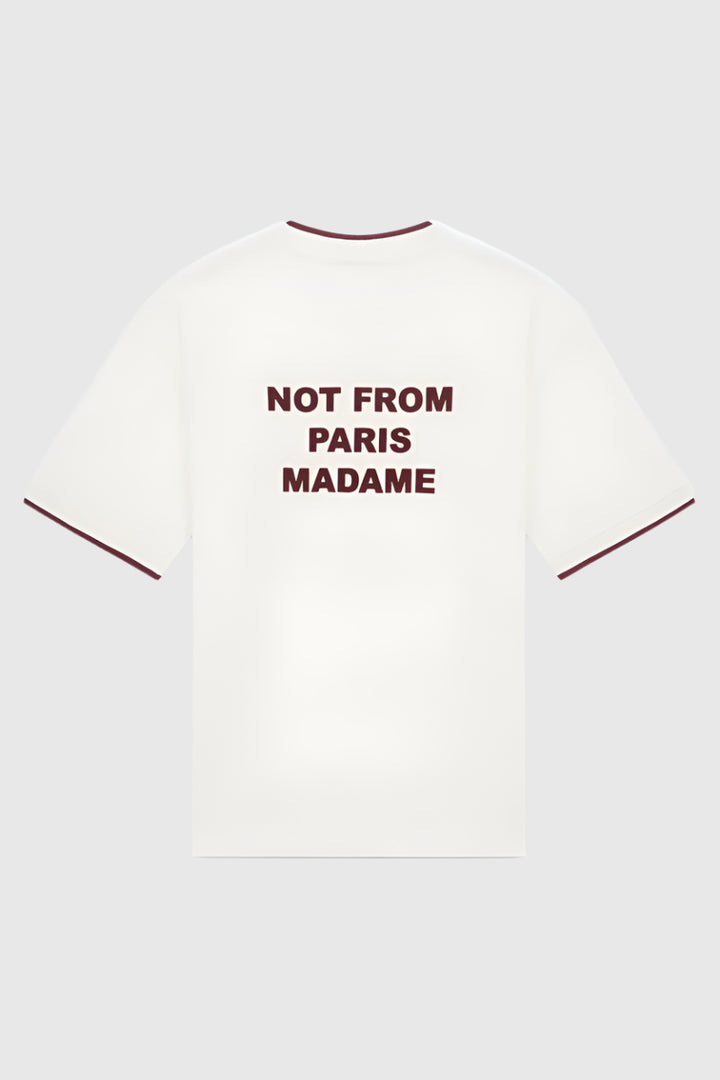 Drôle de Monsieur Le Tshirt Slogan Piqué - Dale