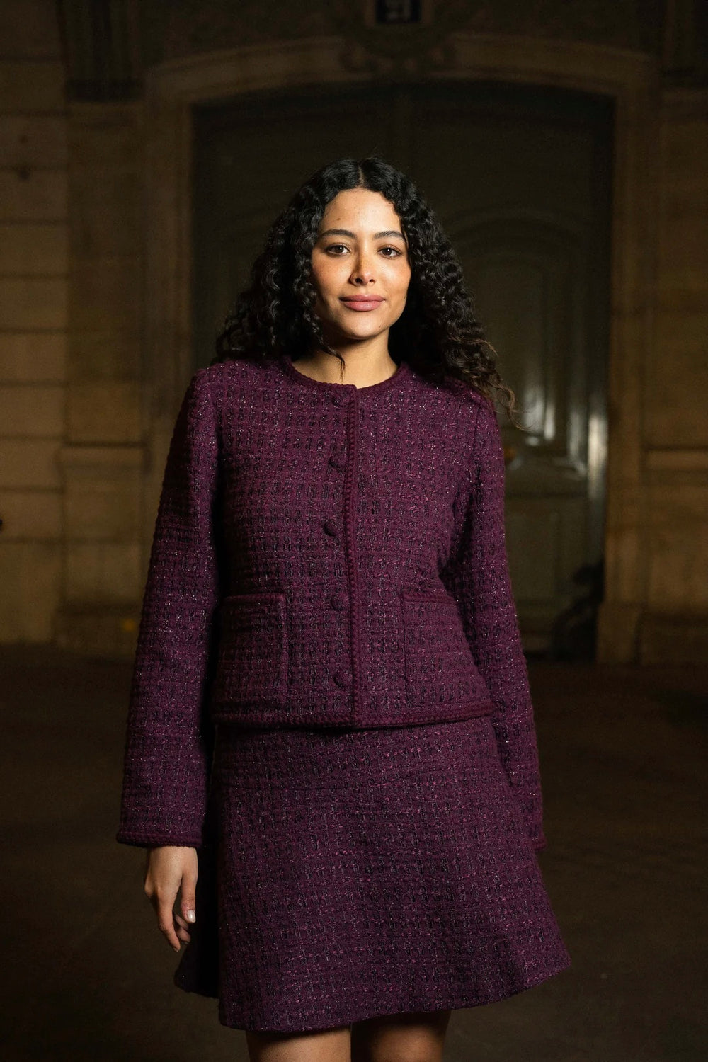 LOVE LOLINA Lily Jacket Burgundy - Dale