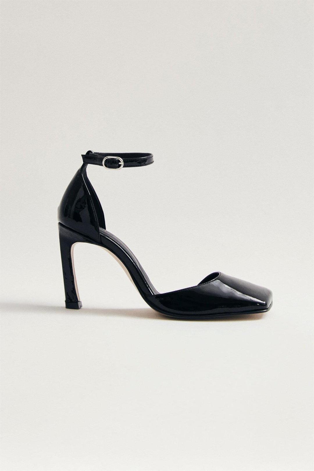 ALOHAS Liebe Onix Black Leather Pumps - Dale
