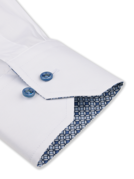 STENSTRÖMS Fitted Body Contrast White - Dale