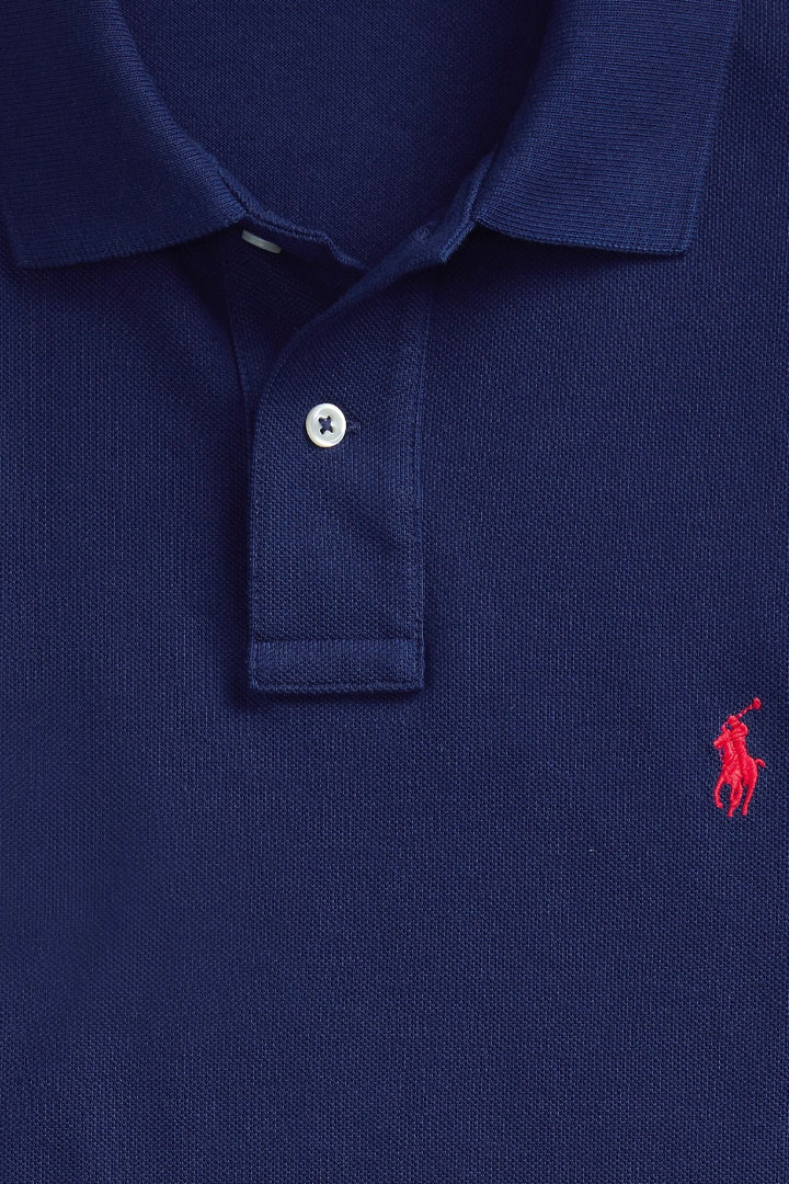 POLO RALPH LAUREN The Iconic Mesh Polo Shirt Newport Navy - Dale