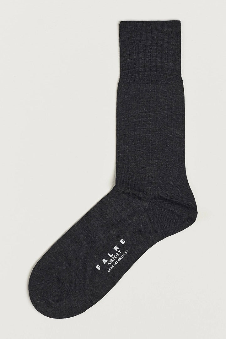 FALKE Airport Sock Grey Melange - Dale