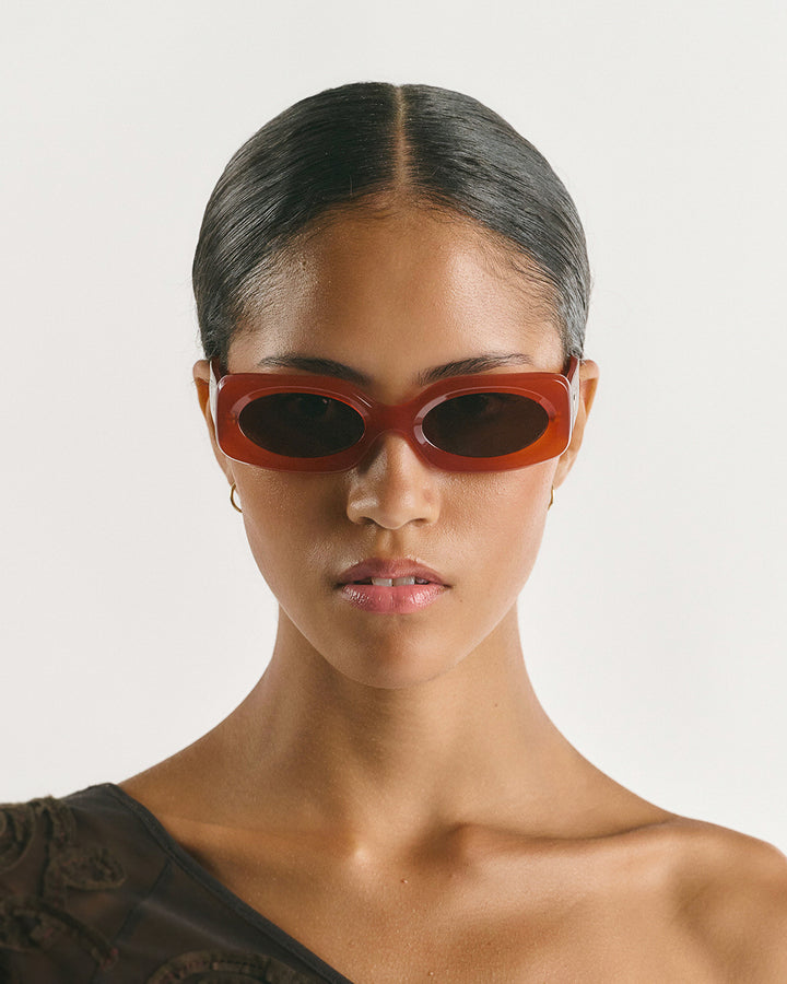 CORLIN EYEWEAR Paloma Red Brown - Dale