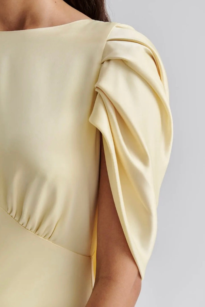 BY MALINA Louise Maxi Dress Lemon - Dale