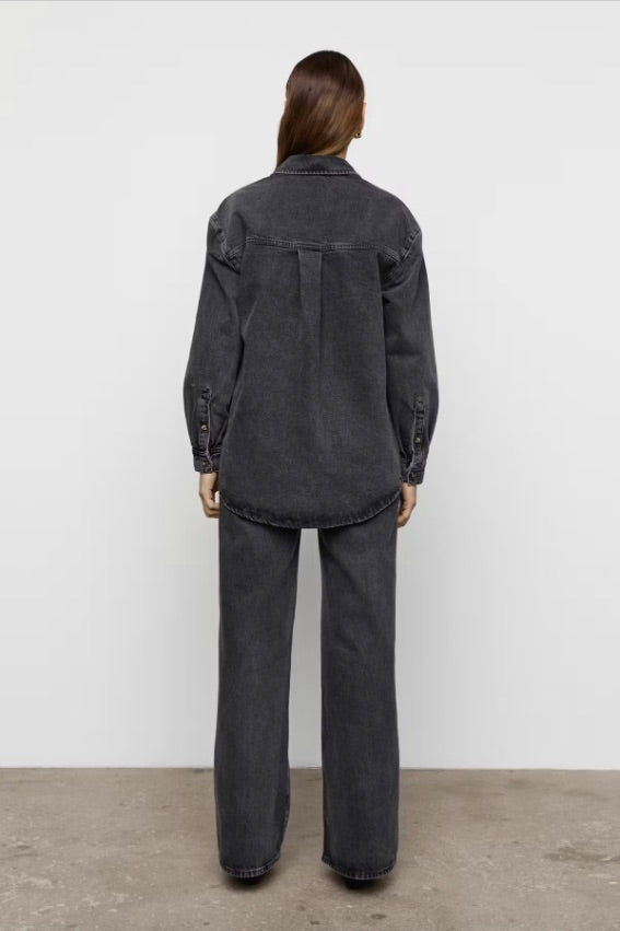 CAMILLA PIHL DENIM Alex Shirt Grey - Dale