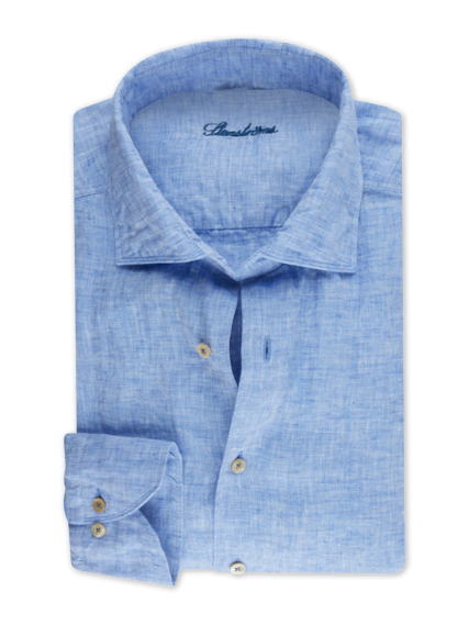 STENSTRÖMS Fitted Body Linen Blue - Dale