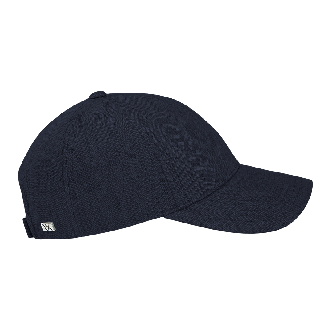 VARSITY HEADWEAR Linen Cap Deep Sea Navy - Dale