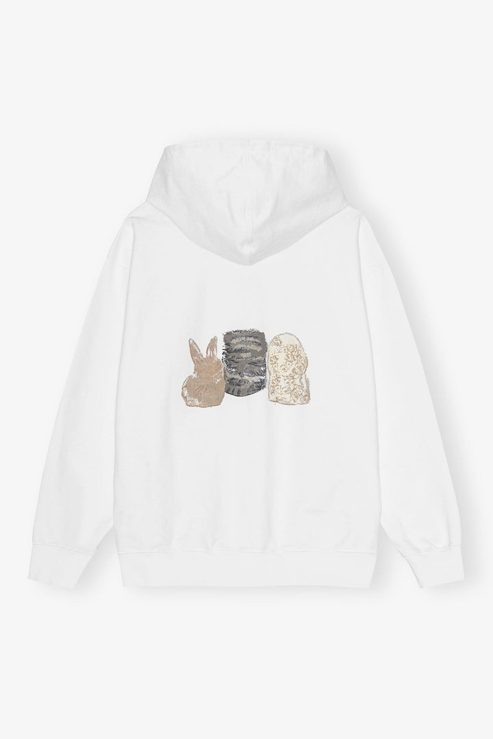 GANNI Animal Print Hoodie - Dale