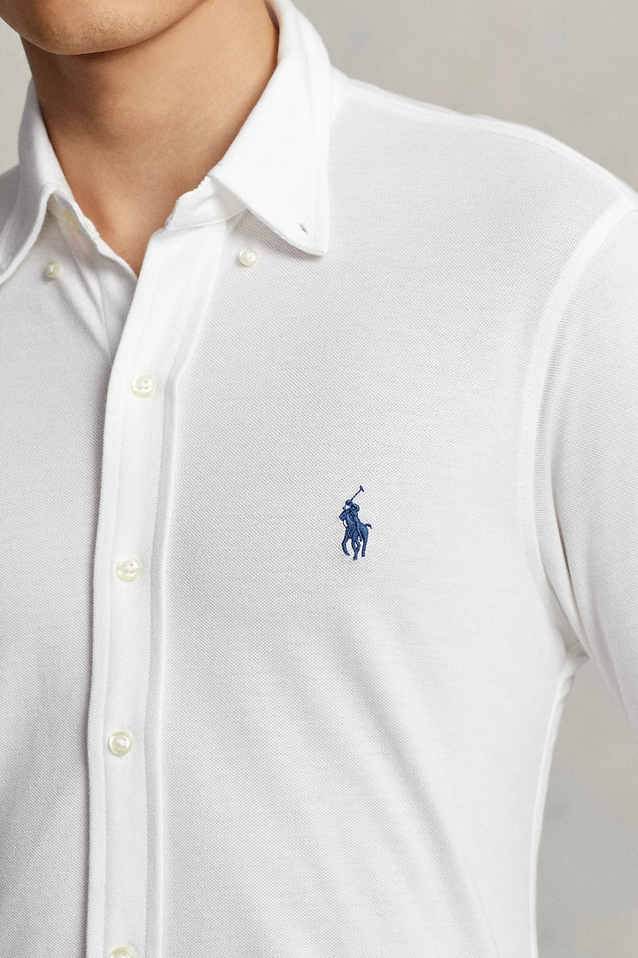 POLO RALPH LAUREN Featherweight Mesh Shirt White - Dale