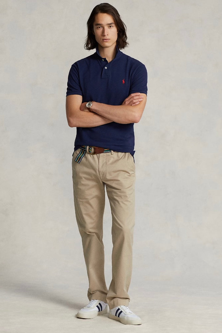 POLO RALPH LAUREN The Iconic Mesh Polo Shirt Newport Navy - Dale