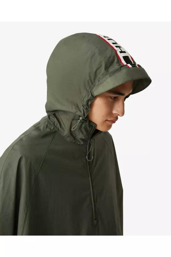HUNTER Unisex Travel Packable Poncho Lichen Green - Dale