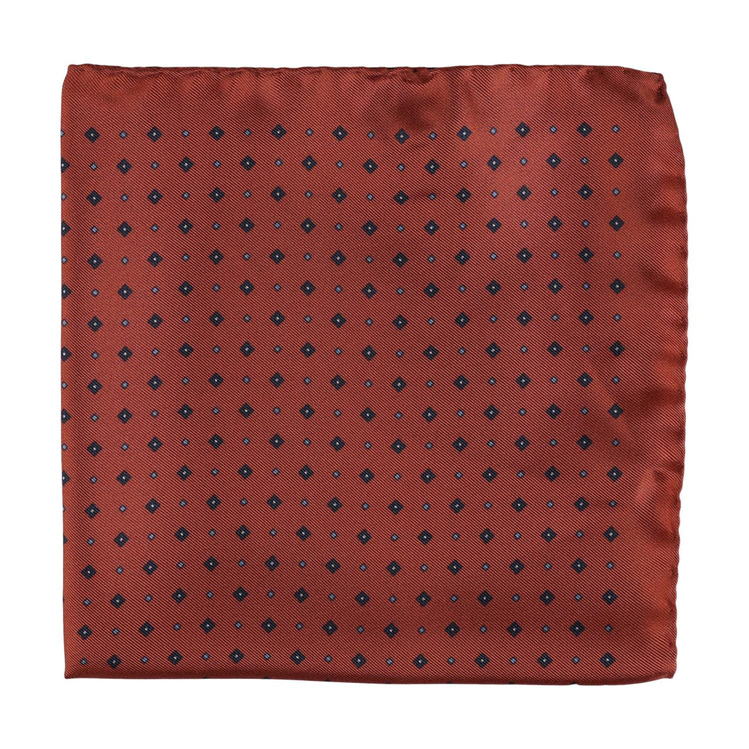 Pocket Square Rust