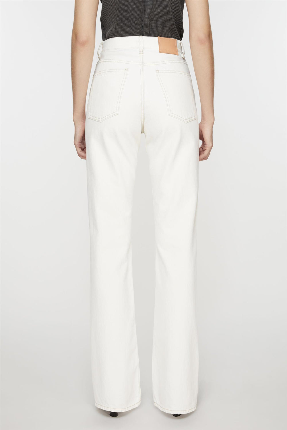 ACNE STUDIOS Regular Fit Jeans 1977 White Out - Dale