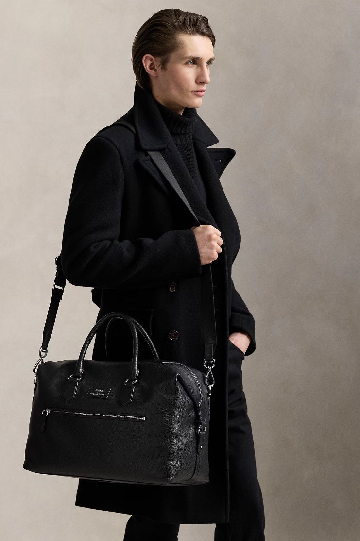 POLO RALPH LAUREN Pebbled Leather Duffel - Dale