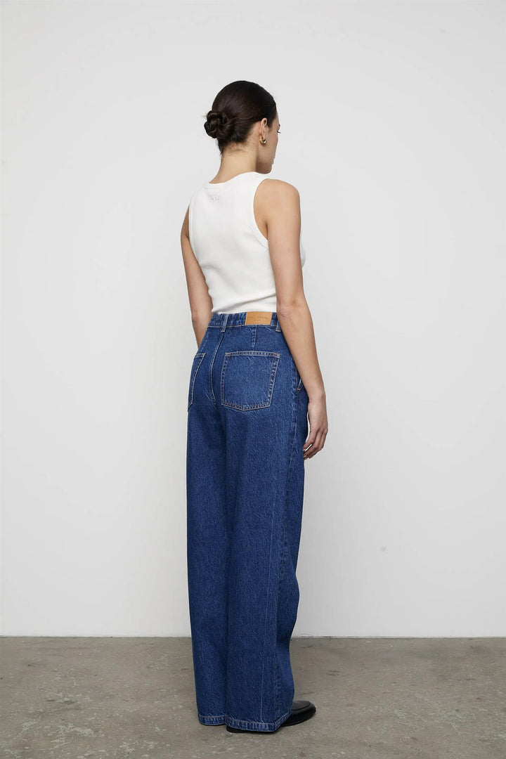 CAMILLA PIHL DENIM Joshua Washed Dark Blue - Dale