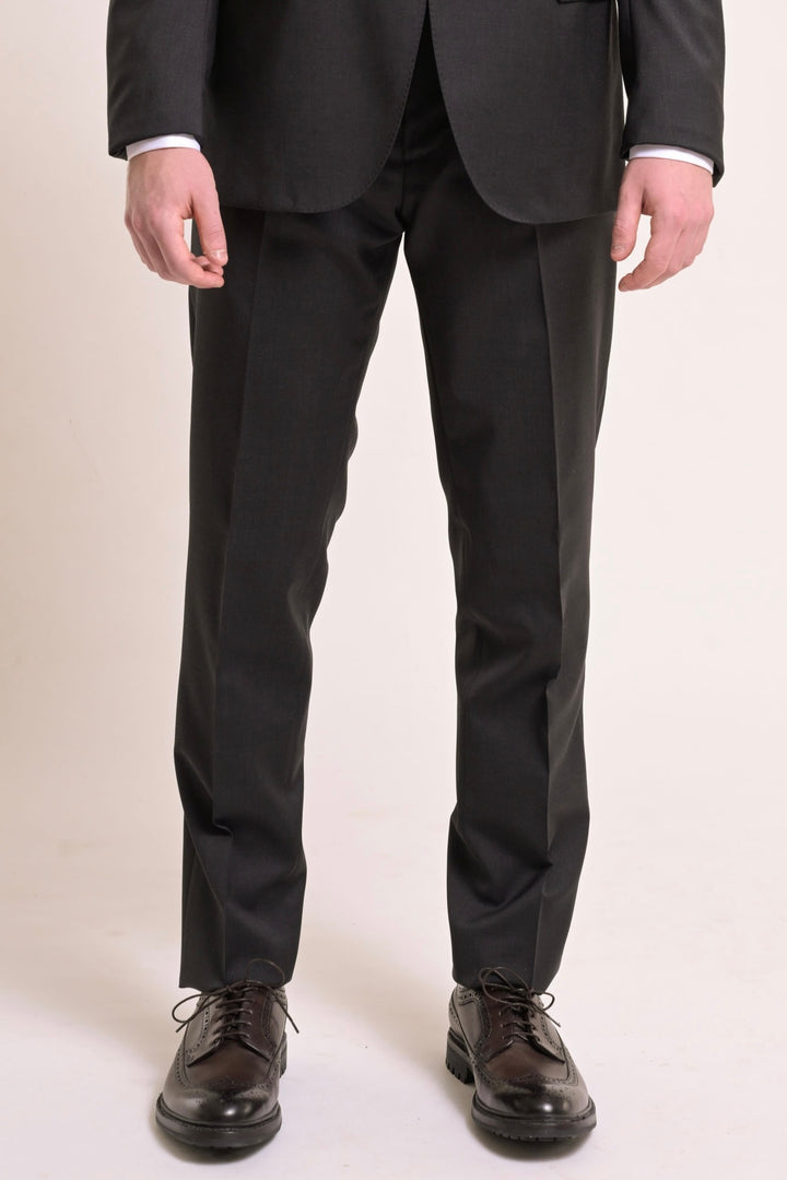 LARDINI WOVEN TROUSERS SPECIAL LINE GREY - Dale