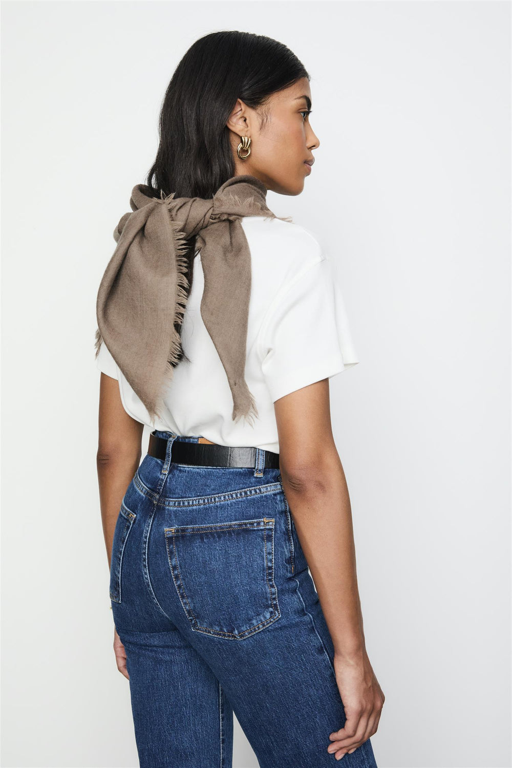 CAMILLA PIHL DENIM Ember Tee Ecru - Dale