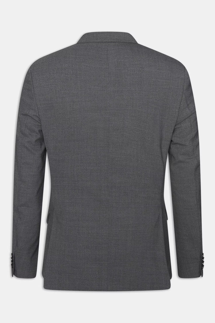 OSCAR JACOBSON Edmund Blazer Suede Grey - Dale