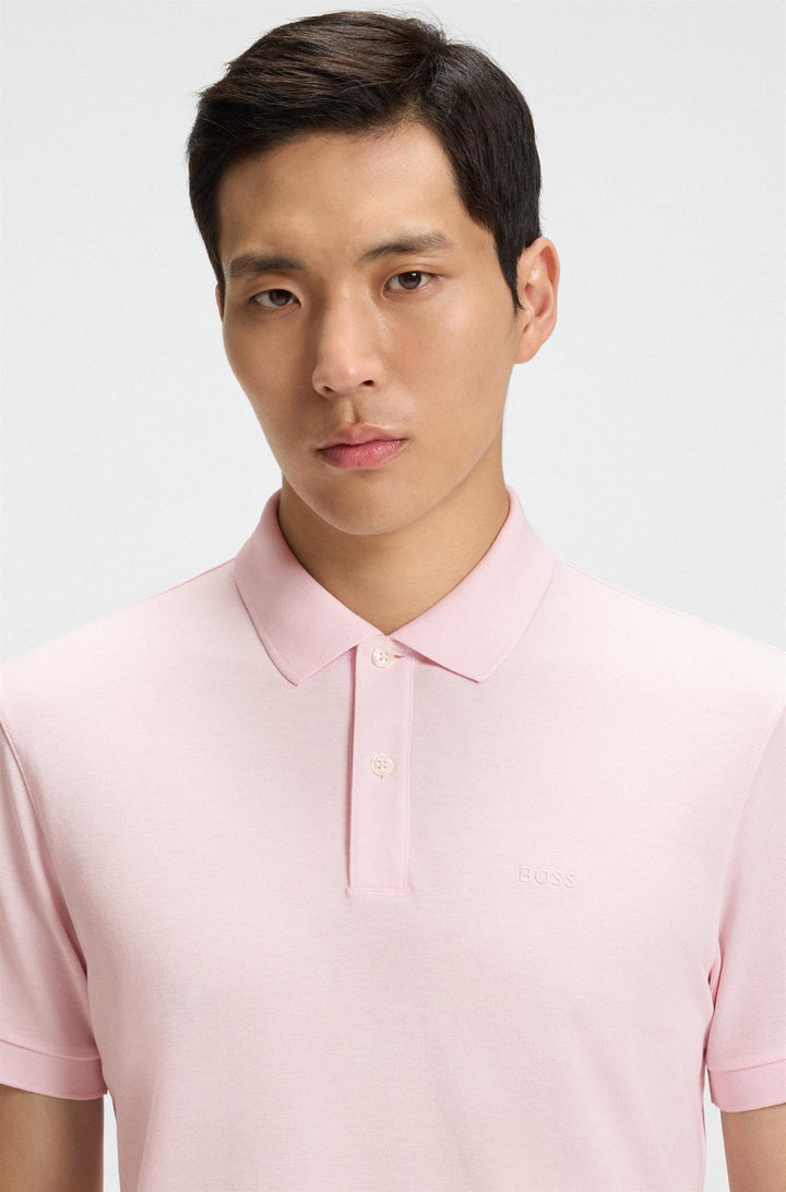 BOSS Pallas Pique Light Pastel Pink - Dale
