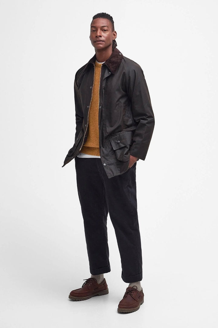 BARBOUR Classic Beaufort Wax Jacket Olive - Dale
