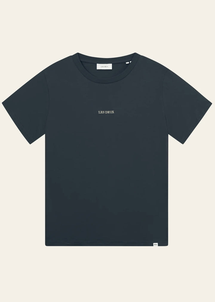LES DEUX Dexter T-shirt Dark Navy - Dale