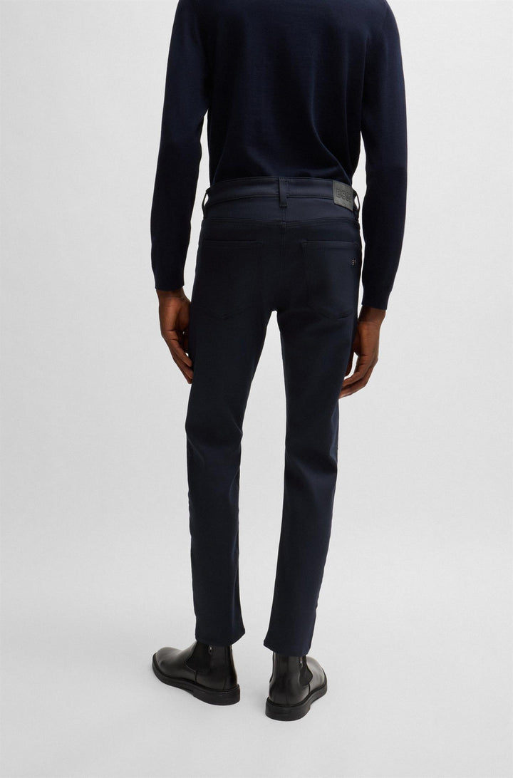 BOSS Delaware Performance Stretch Dark Blue - Dale