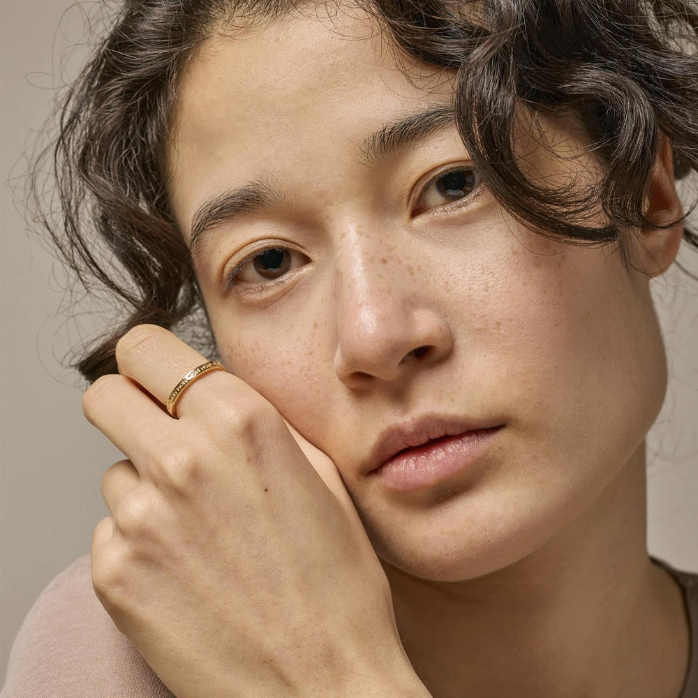 ENAMEL Mom Ring Gold - Dale
