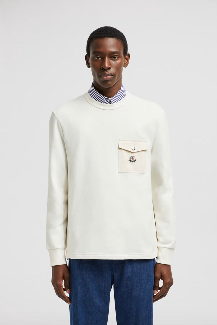 MONCLER Cotton Sweatshirt with Pocket - Dale