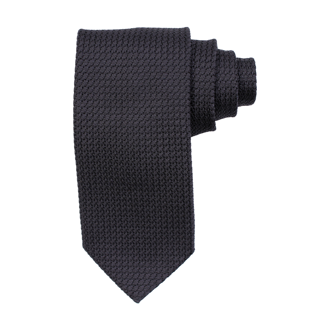 AMANDA CHRISTENSEN CLASSIC GRENADINE TIE BLACK - Dale